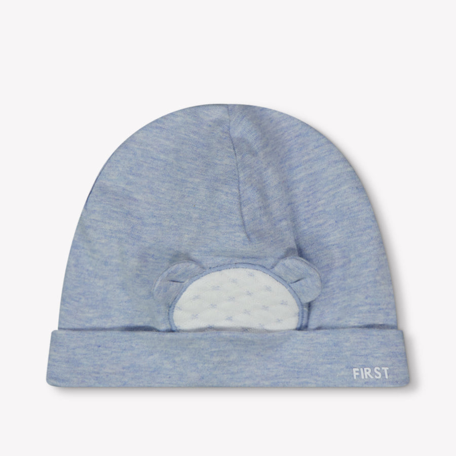 First Baby Jungen Hut Hellblau