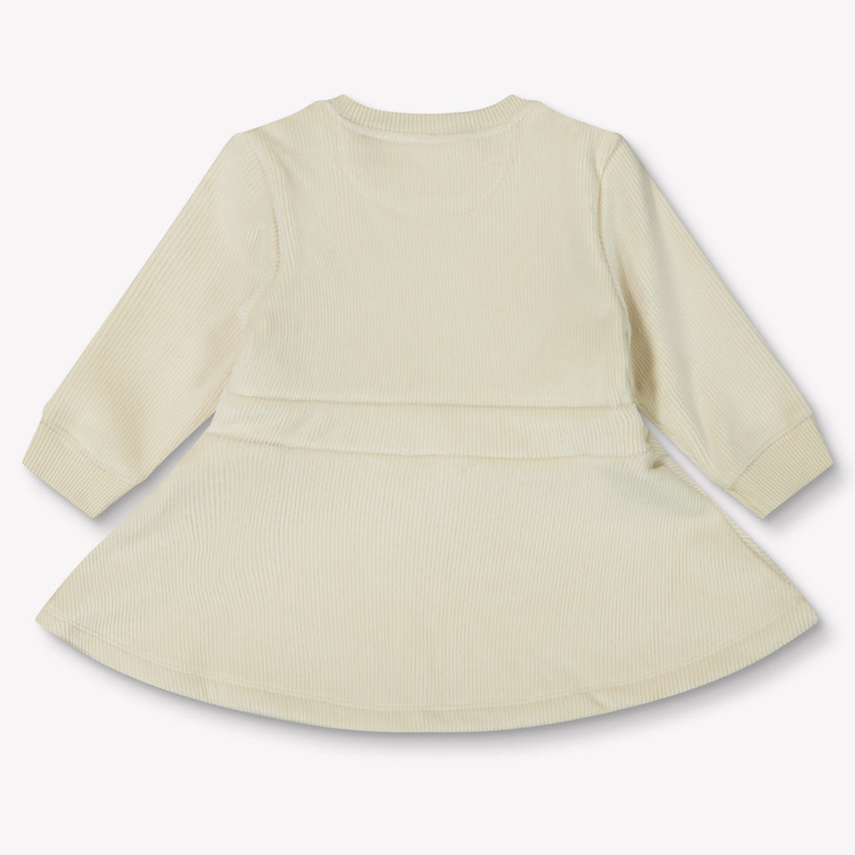Calvin Klein Bébé Filles S'habiller en ecru