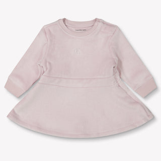 Calvin Klein Bébé Filles Robe Rose Léger