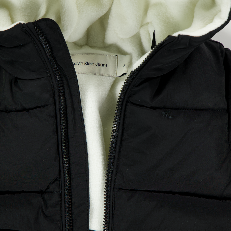 Calvin Klein Bebé Unisex Chaqueta de invierno Negro