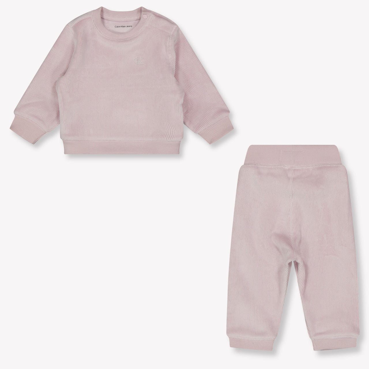 Calvin Klein Bébé Unisexe Costume de jogging Rose Léger