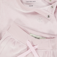 Calvin Klein Bébé Unisexe Costume de jogging Rose Léger