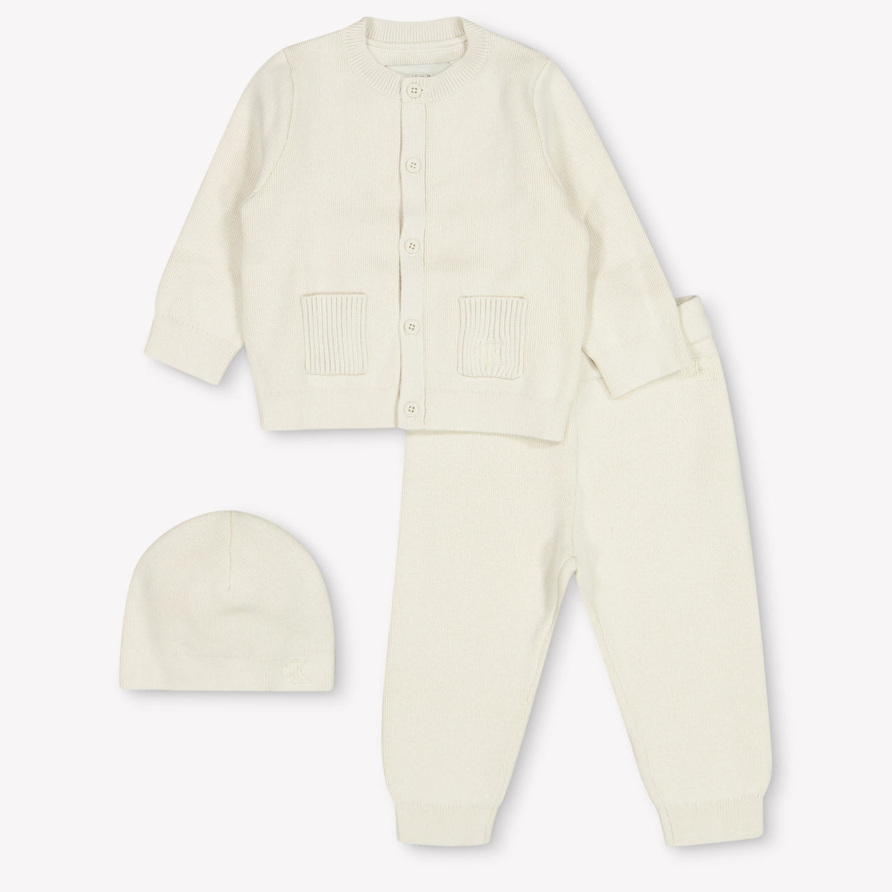Calvin Klein Bébé Unisexe Se dérouler dans ECRU