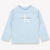 Calvin Klein Bébé Unisexe T-shirt Bleu Clair