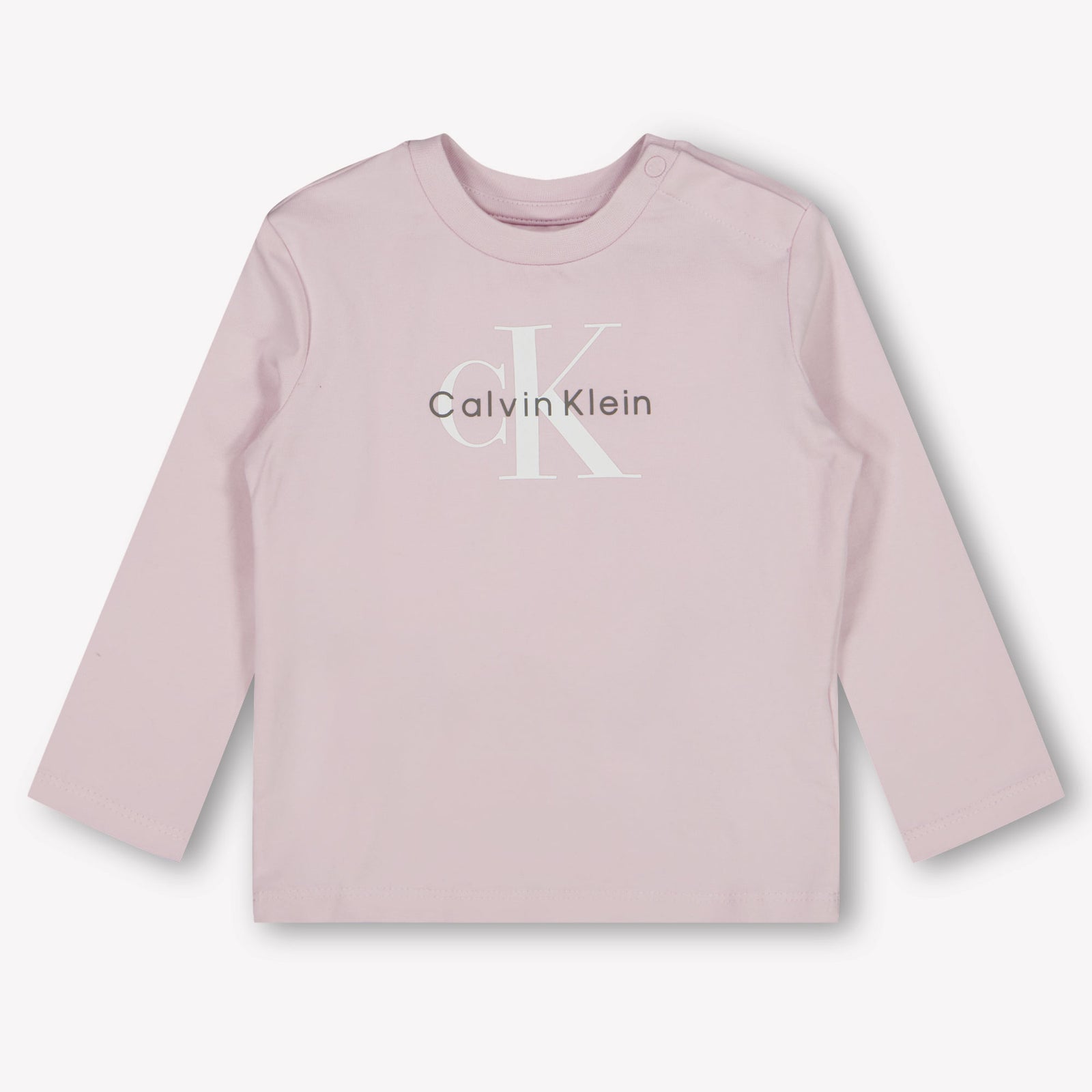 Calvin Klein Bébé Unisexe T-shirt Rose Léger