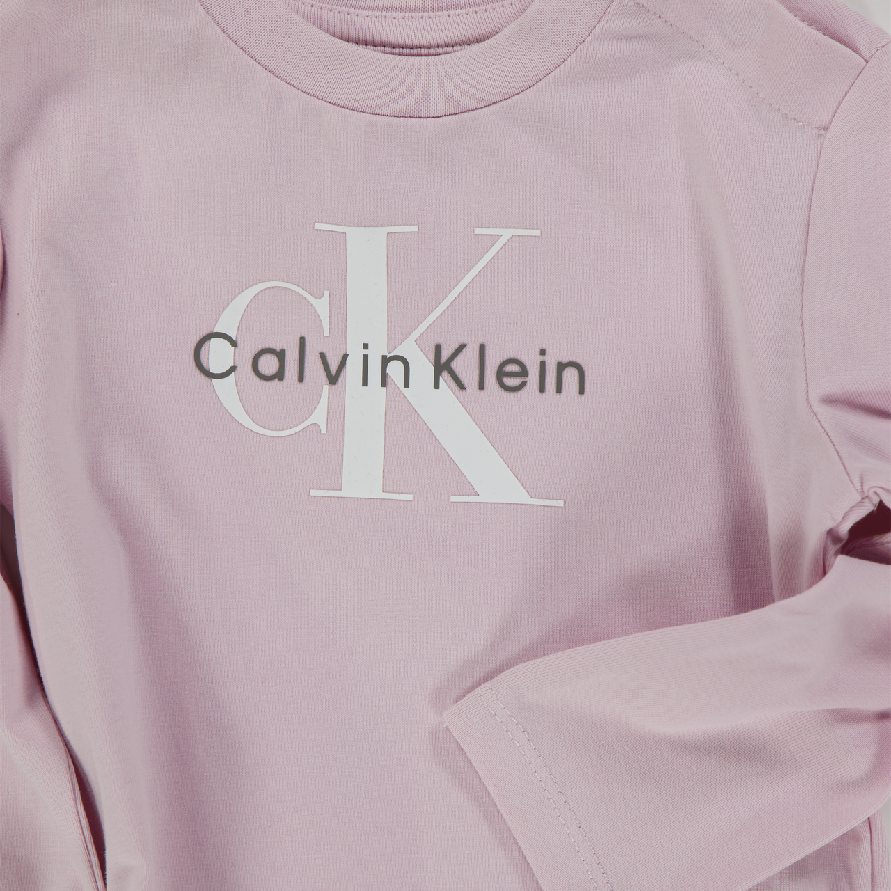 Calvin Klein Bébé Unisexe T-shirt Rose Léger