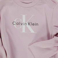 Calvin Klein Bébé Unisexe T-shirt Rose Léger