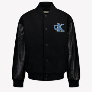 Calvin Klein Enfant Garçons Veste d'hiver Noir