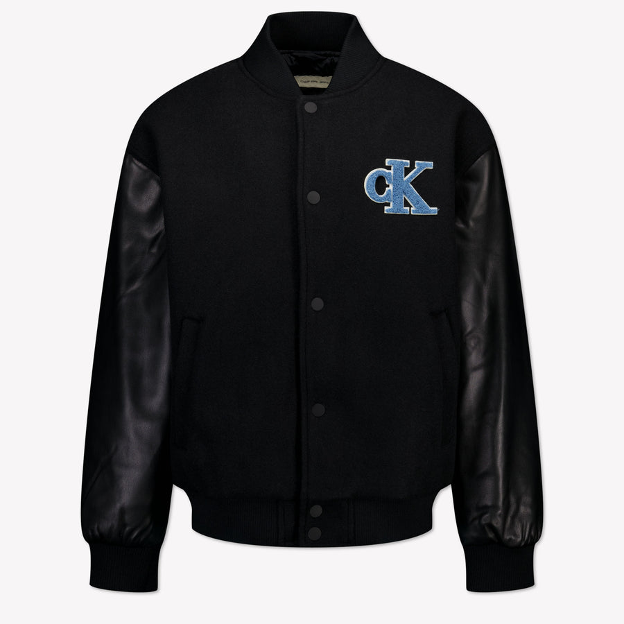 Calvin Klein Enfant Garçons Veste d'hiver Noir