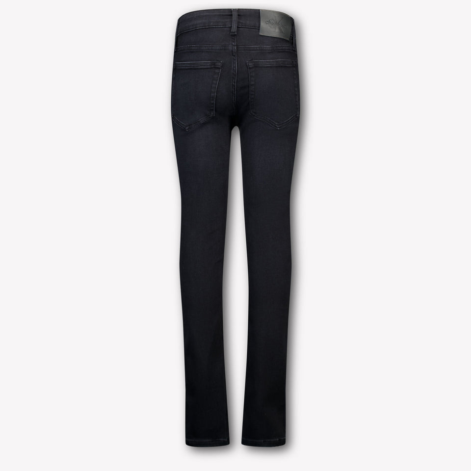 Calvin Klein Enfant Garçons Jeans Noir