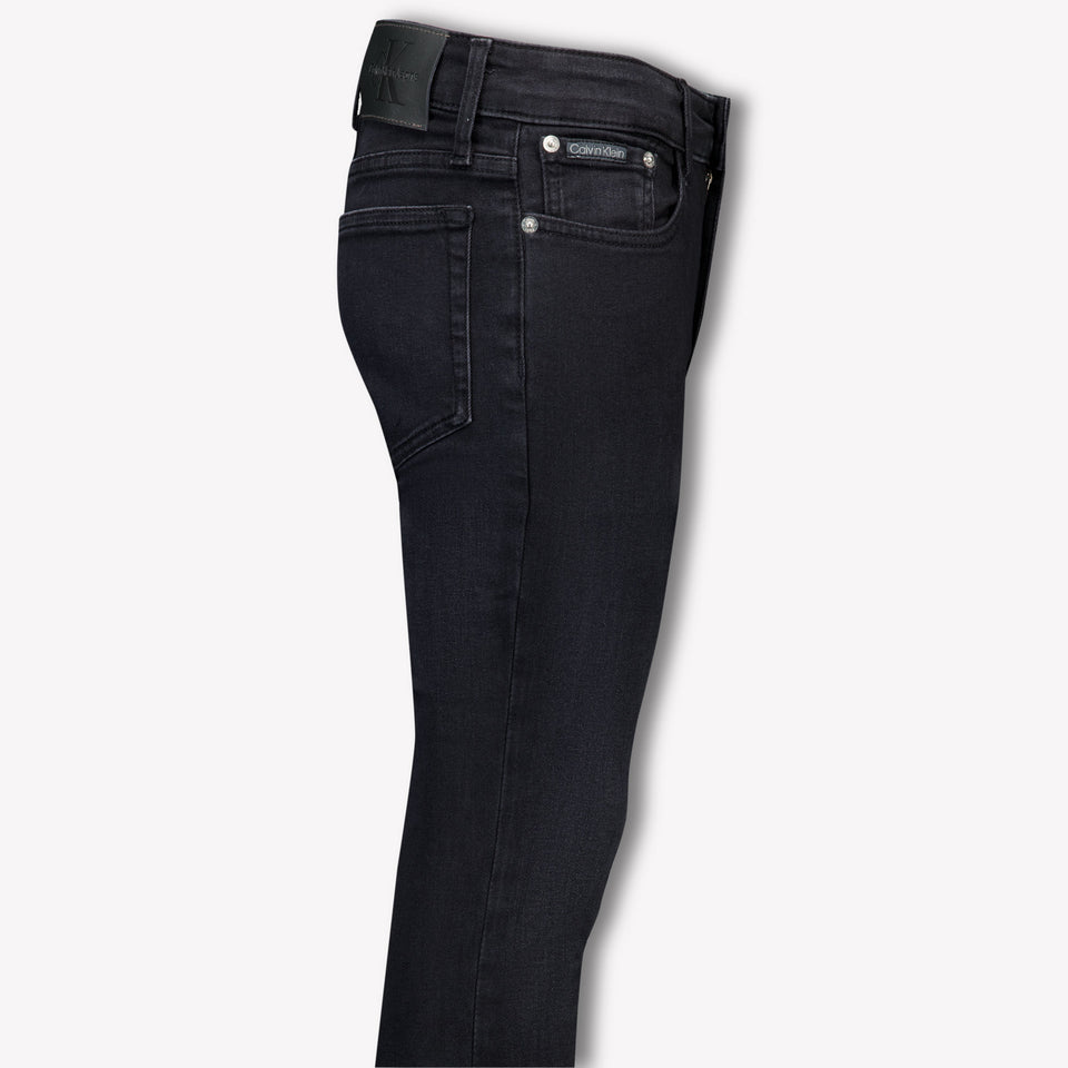 Calvin Klein Enfant Garçons Jeans Noir
