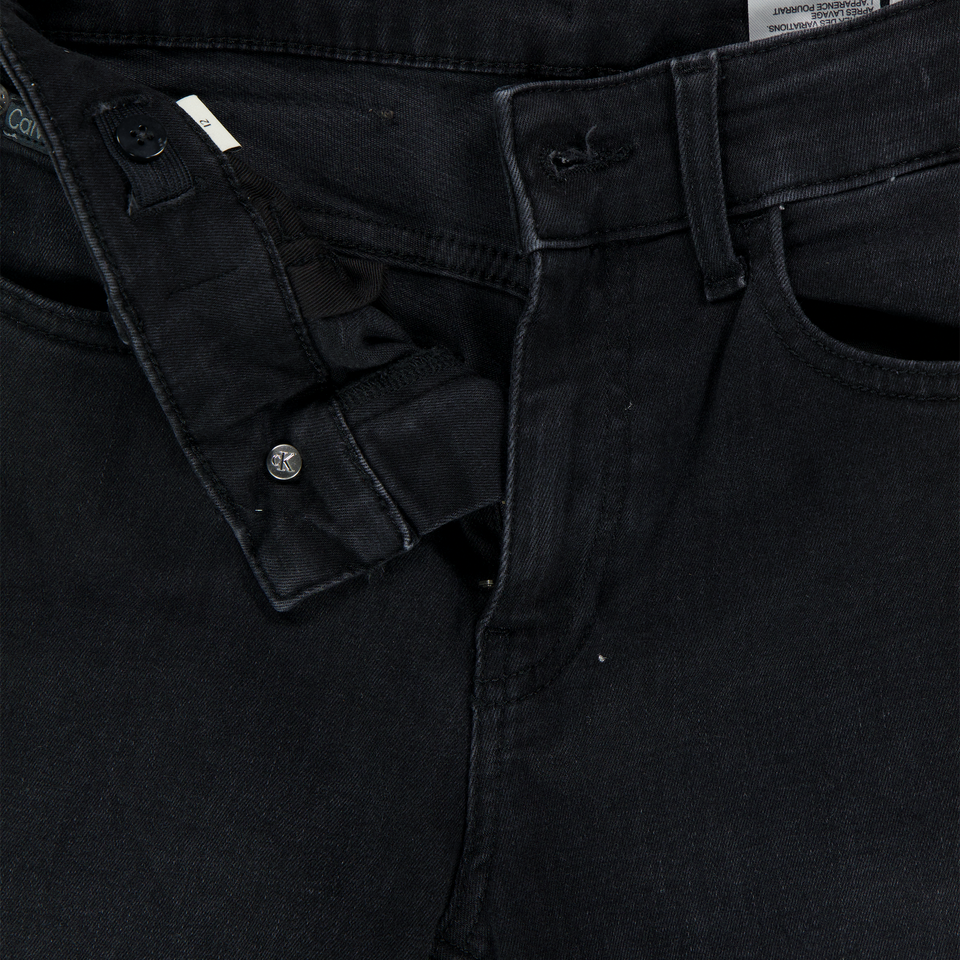 Calvin Klein Enfant Garçons Jeans Noir