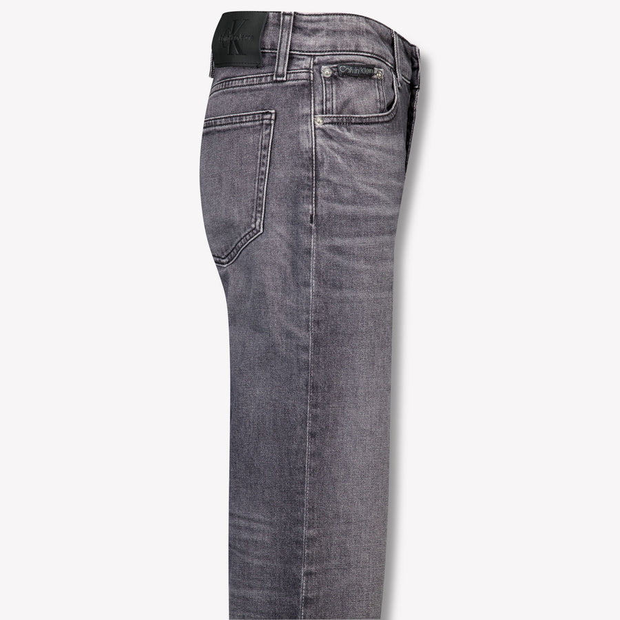 Calvin Klein Enfant Garçons Jeans Gris
