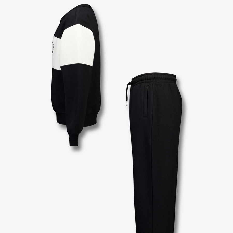Calvin Klein Enfant Garçons Costume de jogging Noir
