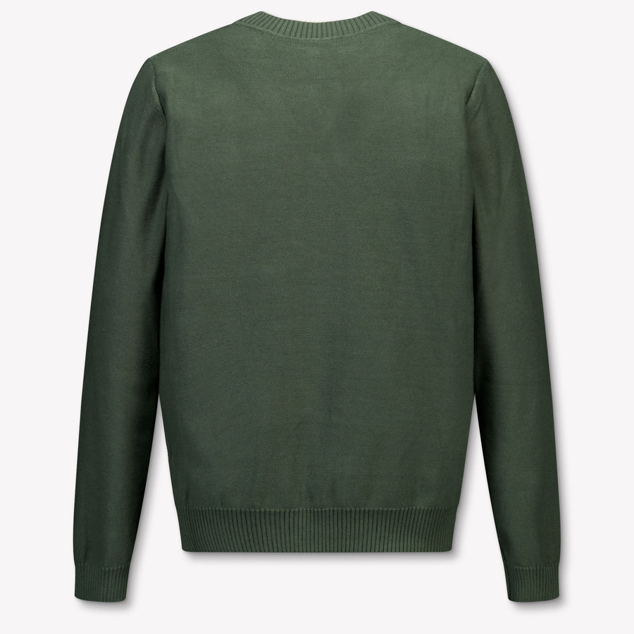 Calvin Klein Enfant Garçons Pull Armée