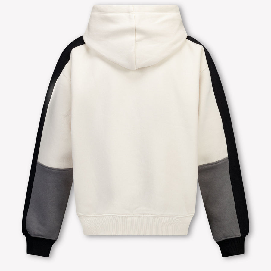 Calvin Klein Enfant Garçons Pull en ecru