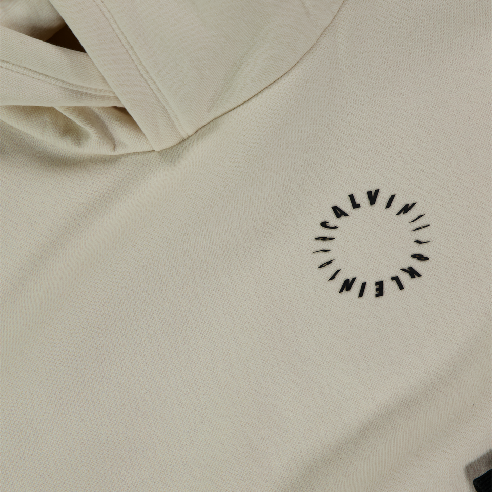 Calvin Klein Kids Boys Sweater  Ecru