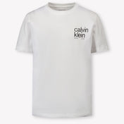 Calvin Klein Ragazzo Ragazzi Maglietta dentro Bianco