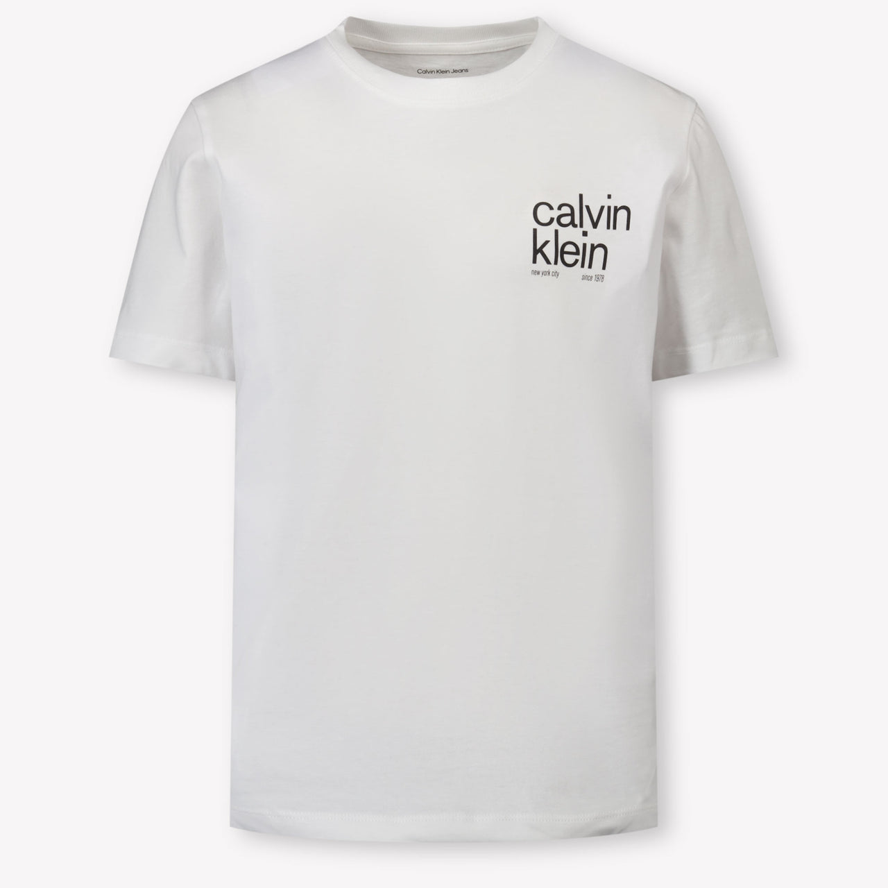 Calvin Klein Enfant Garçons T-shirt Blanc