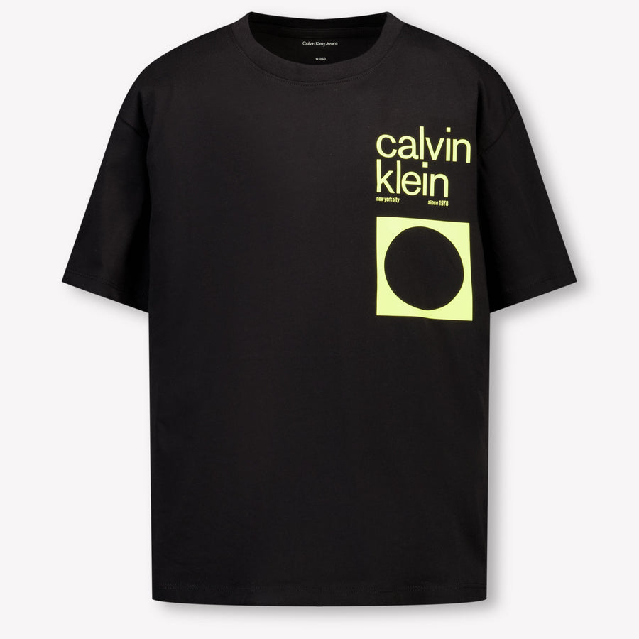 Calvin Klein Enfant Garçons T-shirt Noir