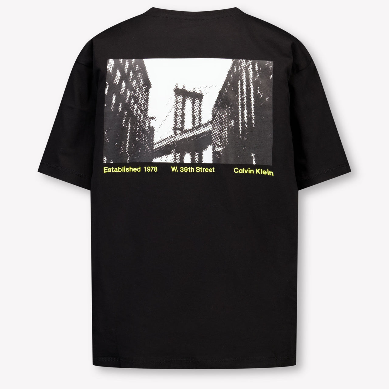 Calvin Klein Enfant Garçons T-shirt Noir