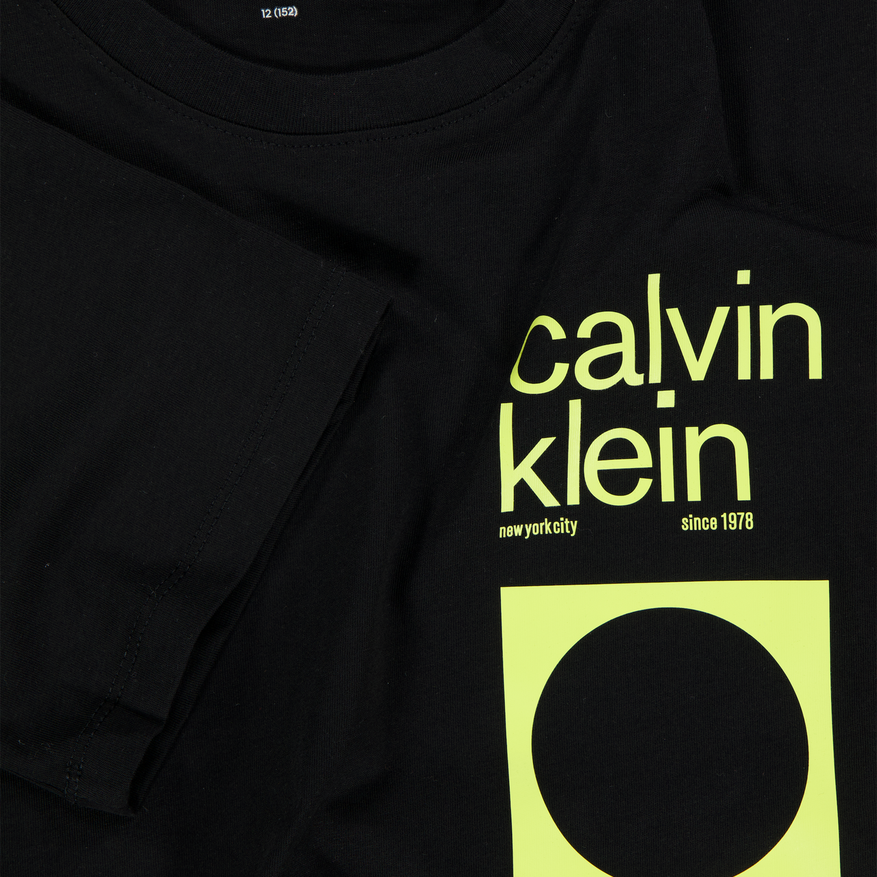 Calvin Klein Enfant Garçons T-shirt Noir