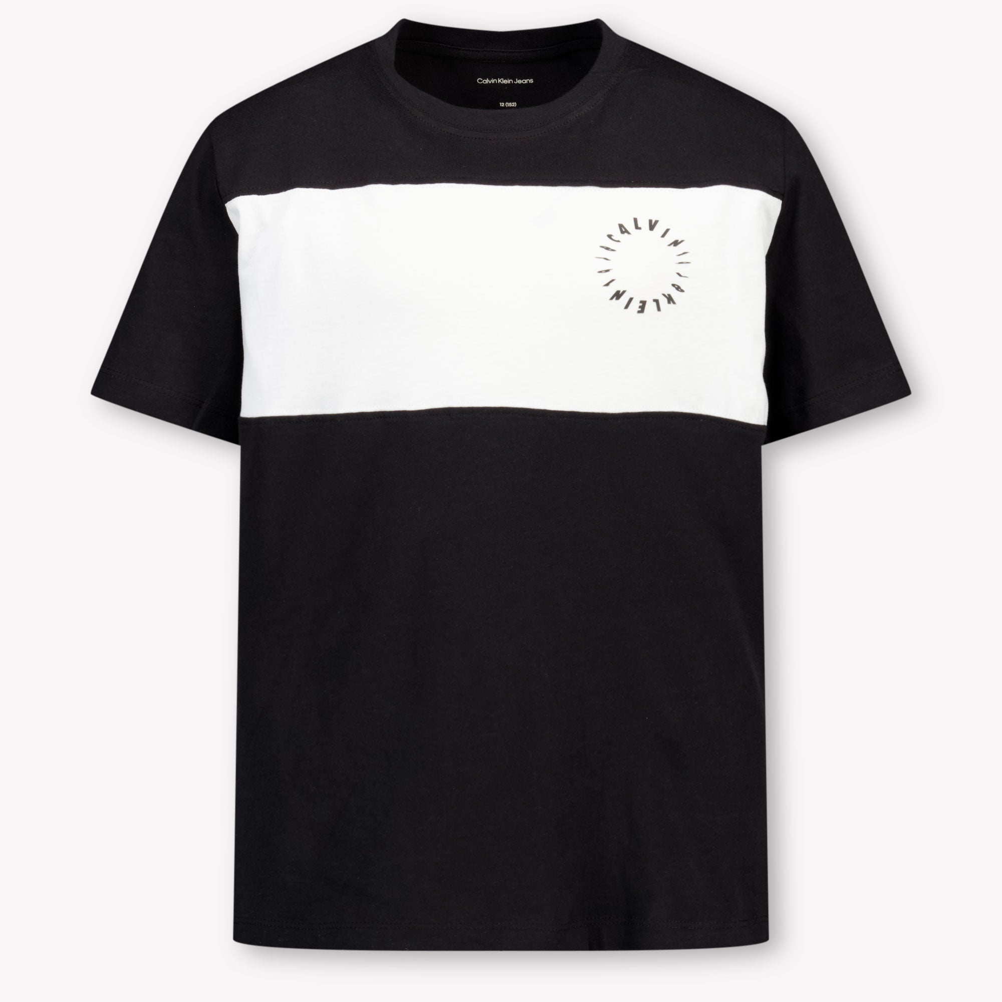 Calvin Klein Enfant Garçons T-shirt Noir