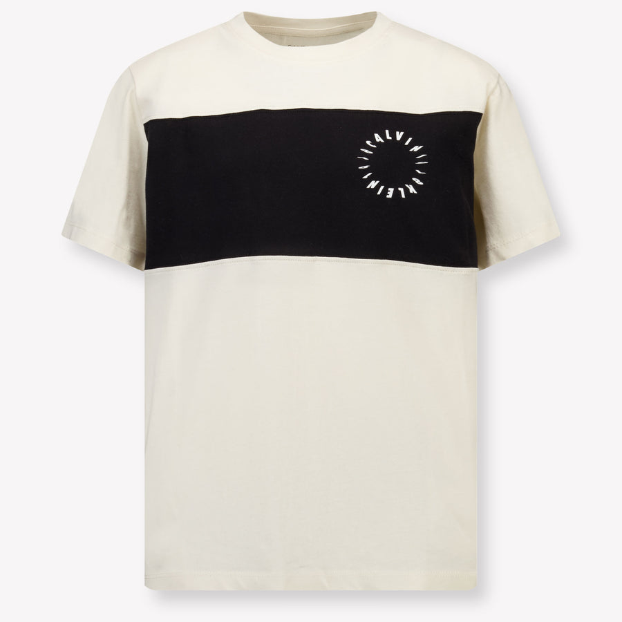 Calvin Klein Enfant Garçons T-shirt en blanc