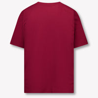 Calvin Klein Niño Chicos Camiseta en Burdeos