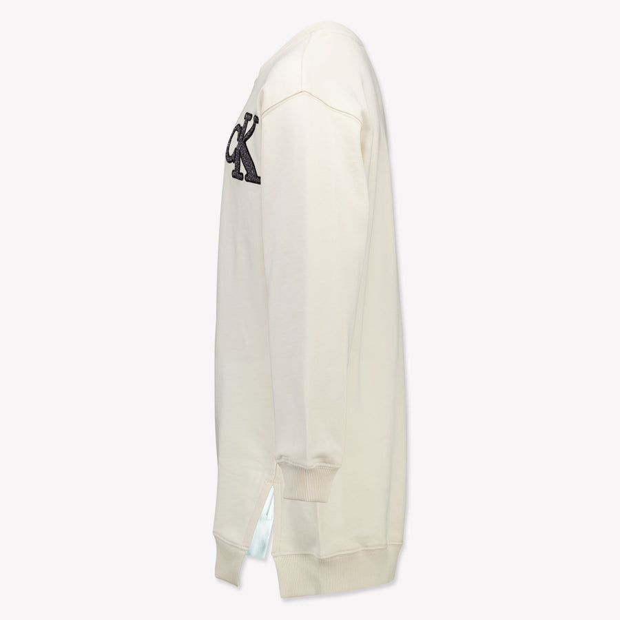 Calvin Klein Enfant Filles Habiller en blanc