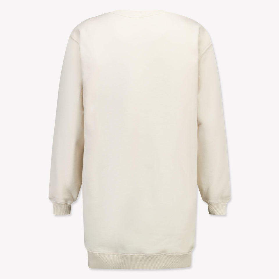 Calvin Klein Niño Chicas Vestido Blanco Roto