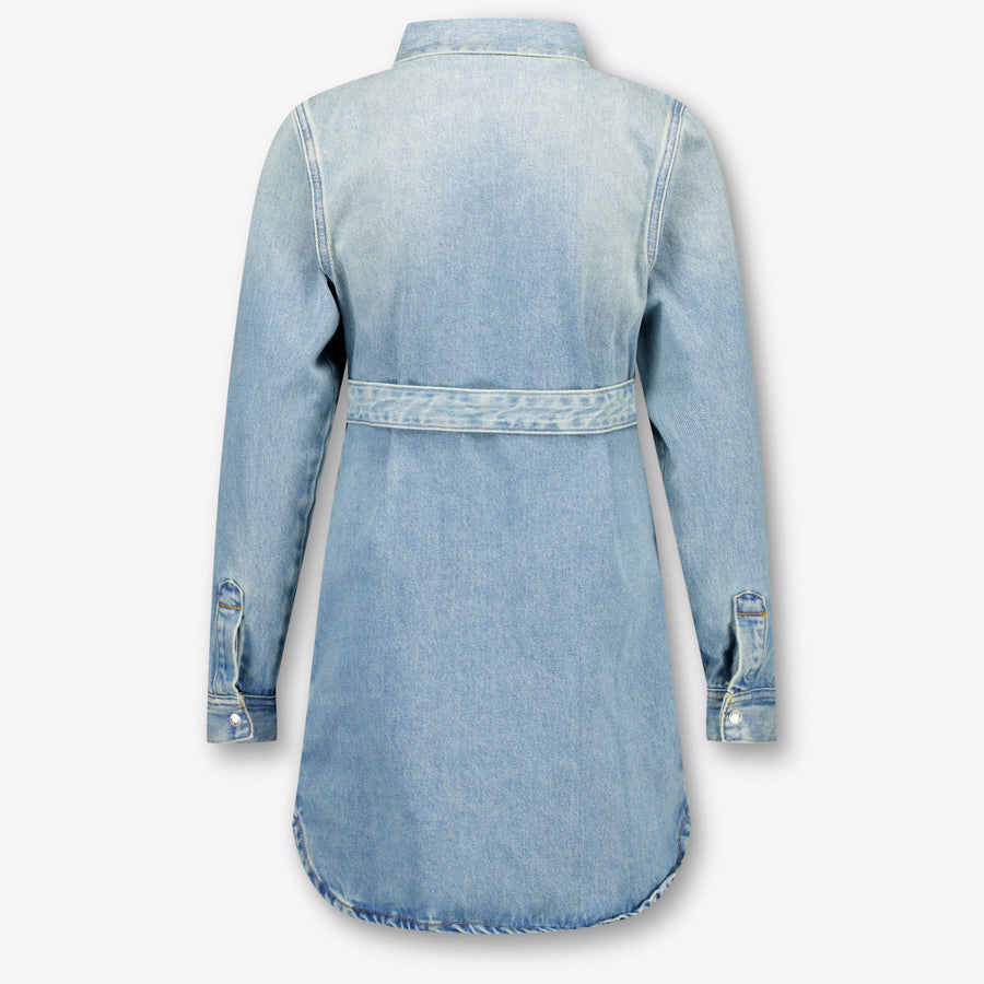 Calvin Klein Enfant Filles Robe Bleu