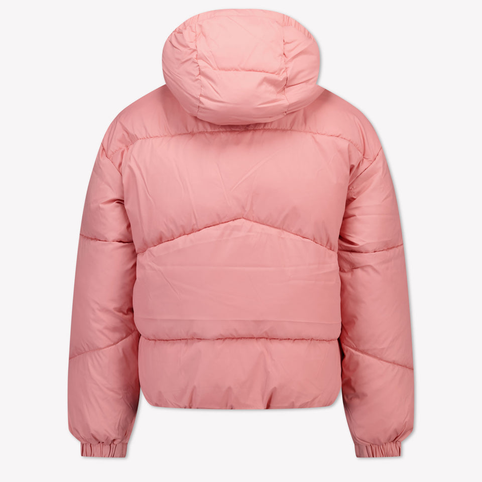 Calvin Klein Kinder Mädchen Winterjacke Dunkelrosa
