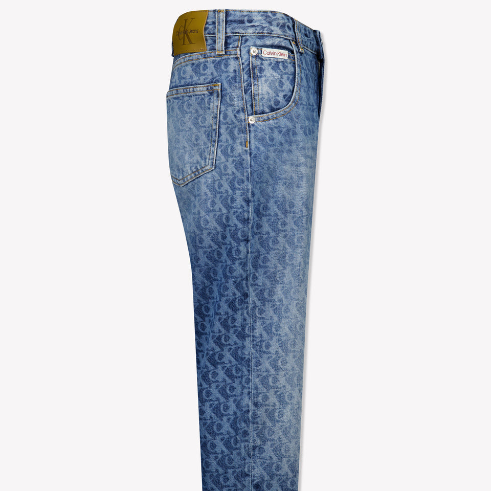 Calvin Klein Kinder Mädchen Jeans Blau