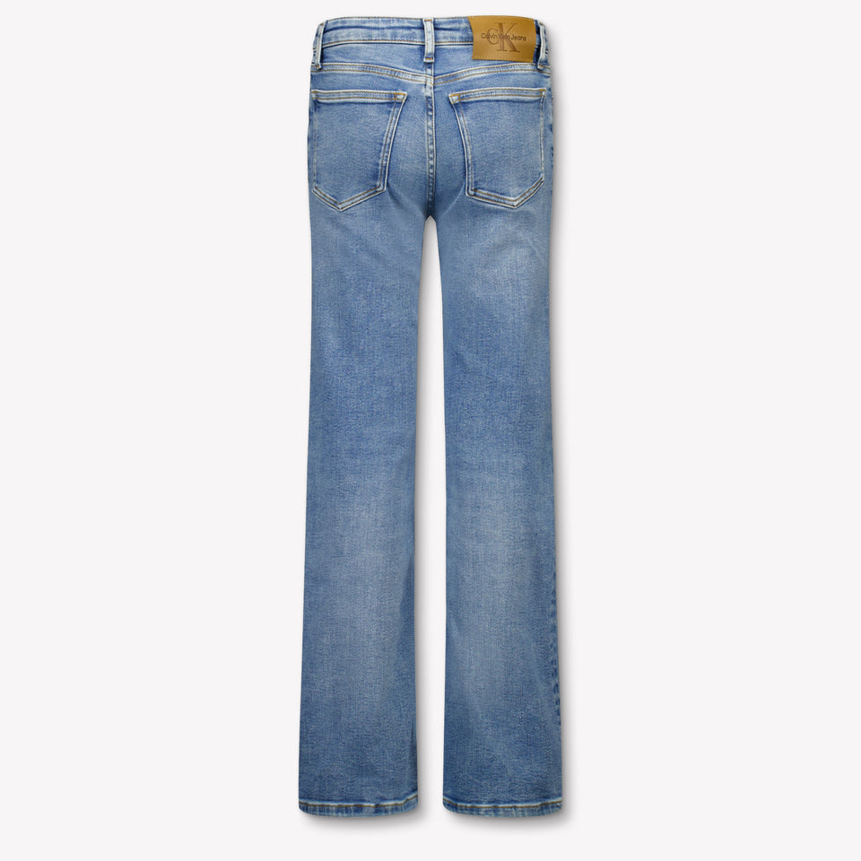 Calvin Klein Kinder Mädchen Jeans Blau