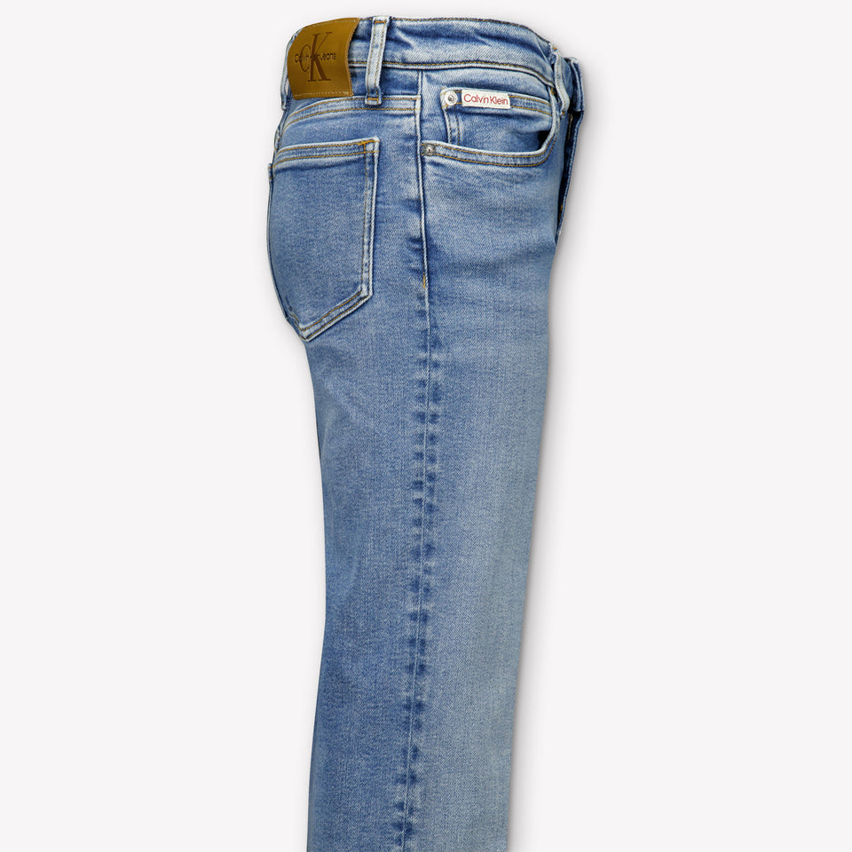 Calvin Klein Kinder Mädchen Jeans Blau