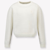 Calvin Klein Kinder Mädchen Pullover Grauweiß