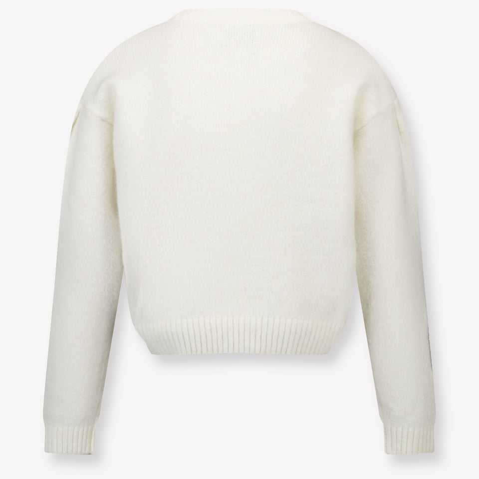 Calvin Klein Kinder Mädchen Pullover Grauweiß
