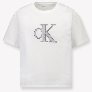 Calvin Klein Enfant Filles T-shirt Blanc