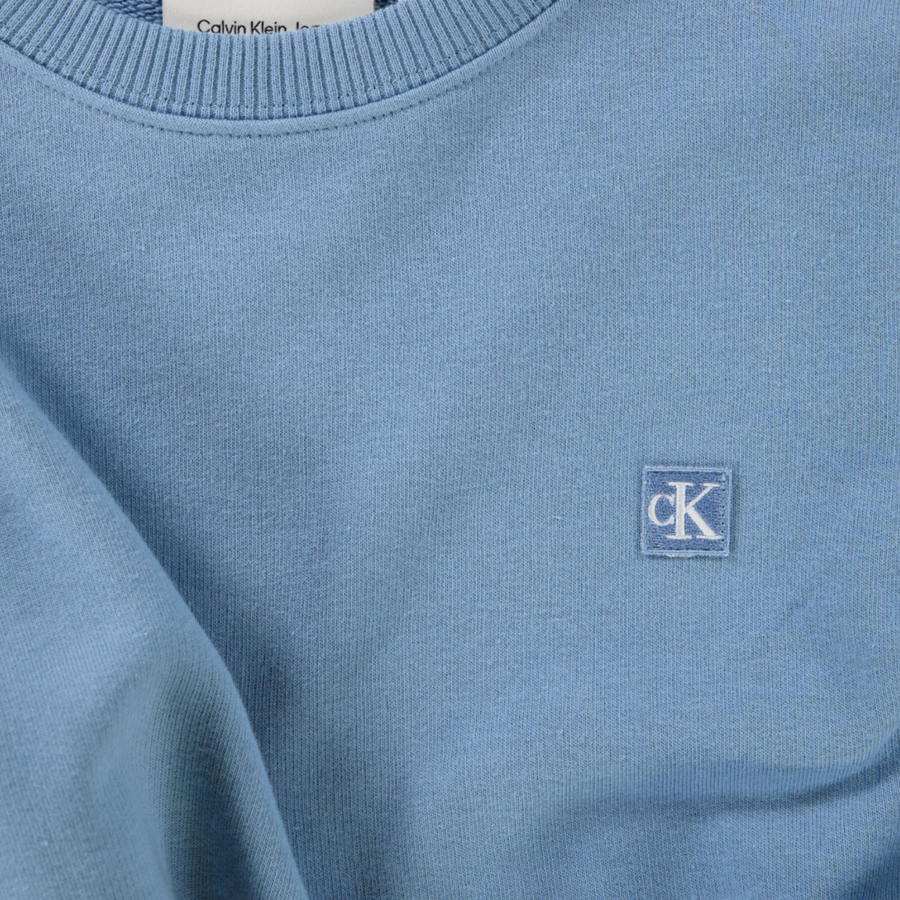 Calvin Klein Enfant Unisexe Pull Bleu Clair