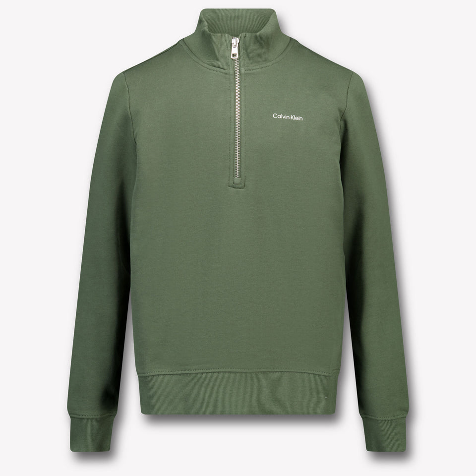 Calvin Klein Kinder Unisex Trui In Army