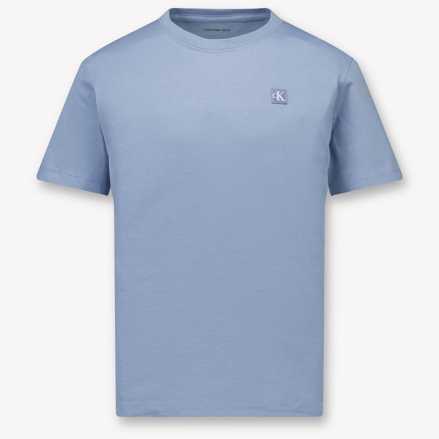Calvin Klein Enfant Unisexe T-shirt Bleu Clair