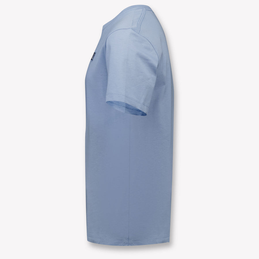 Calvin Klein Enfant Unisexe T-shirt Bleu Clair