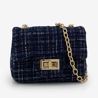 Prinsessefin Kinder Mädchen Eintacken Marineblau