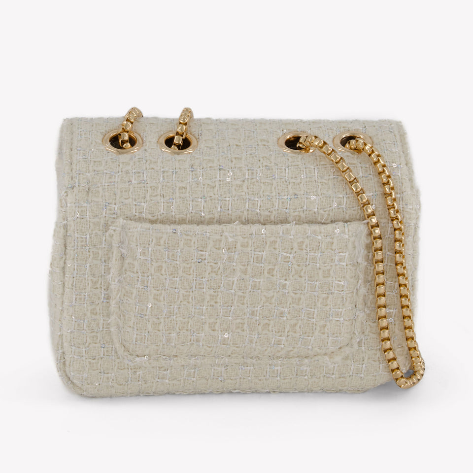 Prinsessefin Ragazzo Ragazze Borsa in Off White