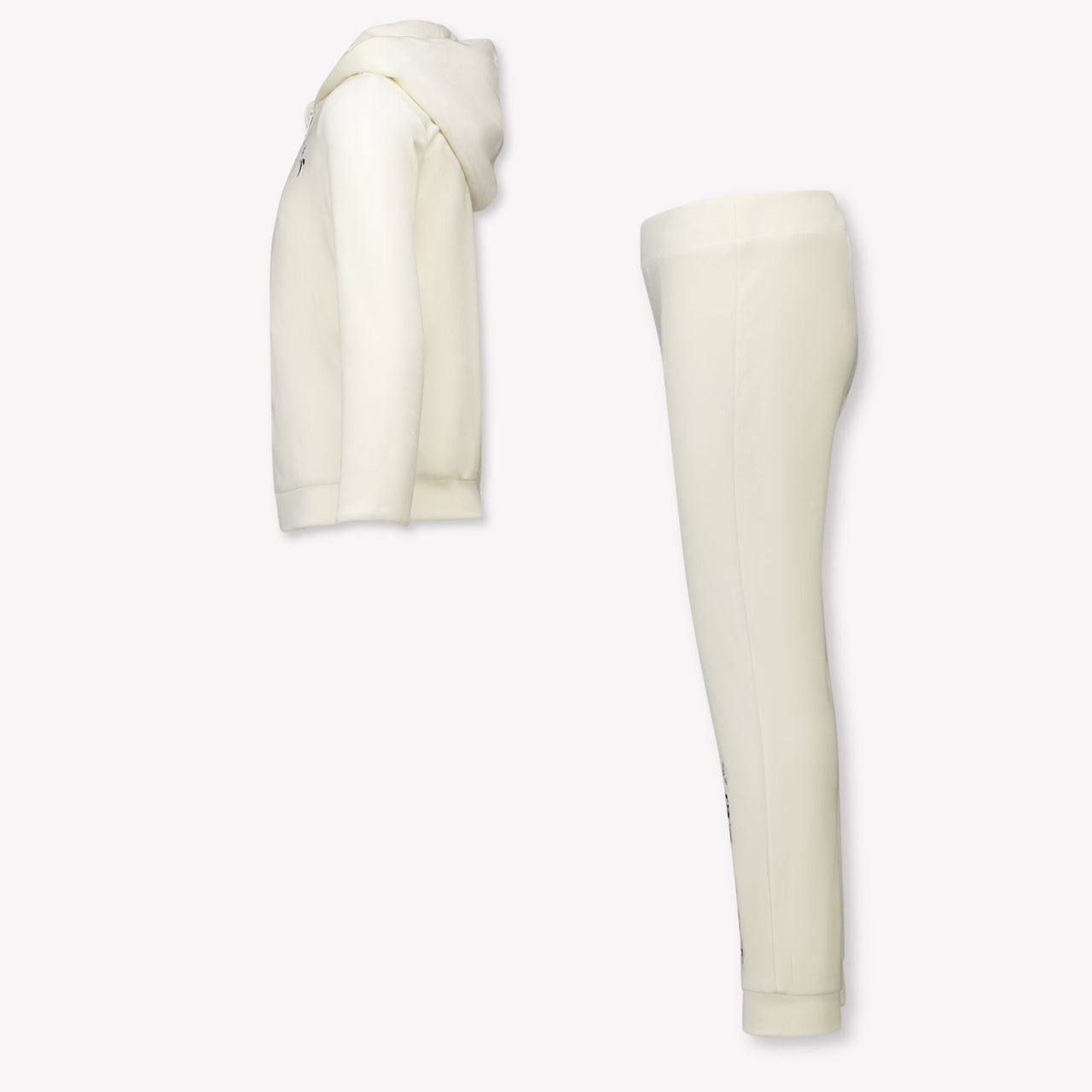 Guess Enfant Filles Suite de jogging en blanc
