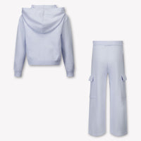 Guess Enfant Filles Costume de jogging Bleu Clair