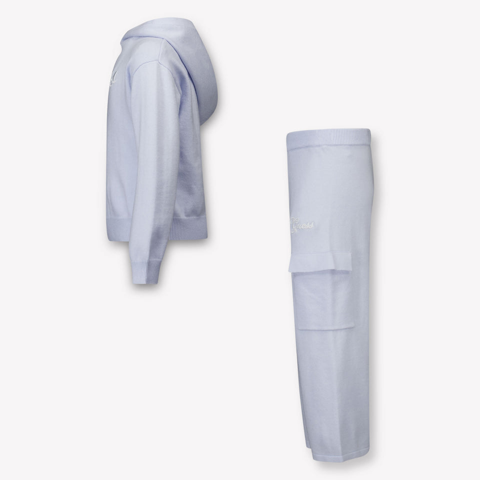 Guess Kids Girls' Tracksuit  Light Blue