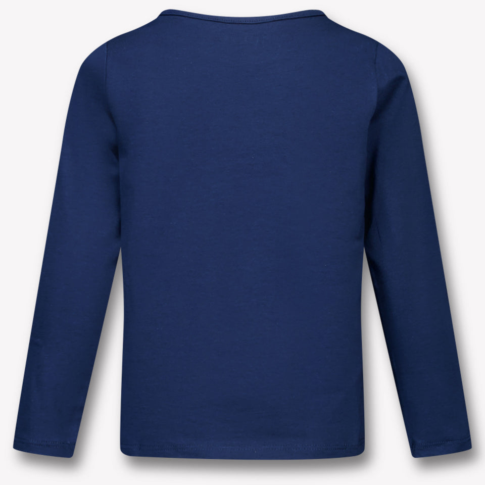 Guess Niño Chicas Camiseta en Navy