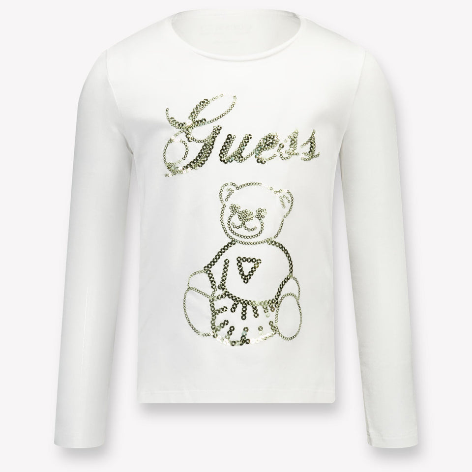 Guess Kinder Mädchen T-Shirt Weiß